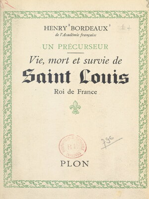 cover image of Un précurseur